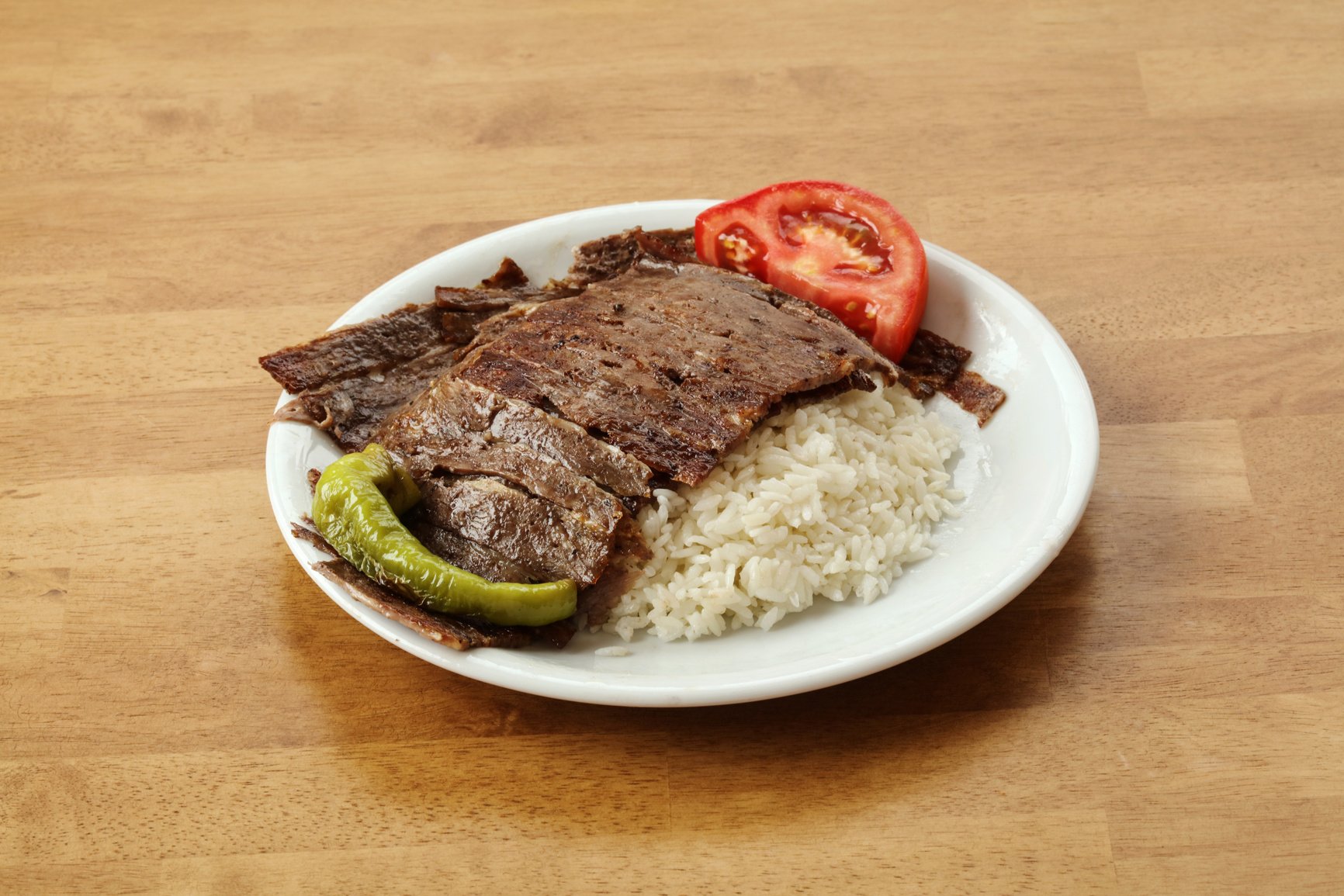 Doner Kebab With Rice